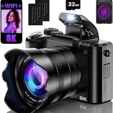 Now 3rd Generation I-Type Instant Camera + Film Bundle - Now Black Camera + 16 Color Photos (6560)